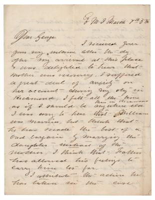 Lot #2068 James B. Terrill Autograph Letter Signed