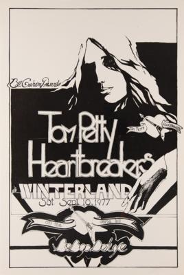 Tom Petty and the Heartbreakers 1977 Winterland Poster | RR Auction
