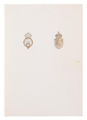 Lot #120 Princess Diana and King Charles III Christmas Card - Image 2