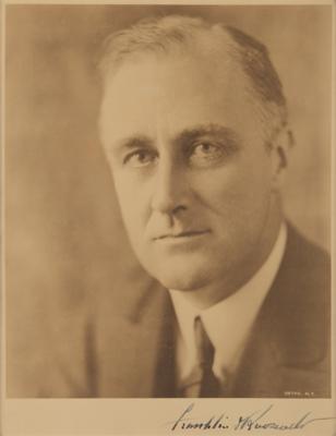 Lot #85 Franklin D. Roosevelt Signed Photograph - Image 1