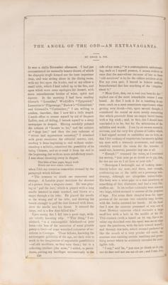 Lot #382 Edgar Allan Poe and Walt Whitman: First Printings of 'Mesmeric Revelation,' 'The Angel of the Odd,' 'Dumb Kate,' and Others - Image 6