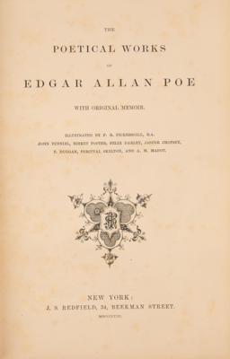 Lot #384 Edgar Allan Poe: The Poetical Works (1858) Book - Image 2