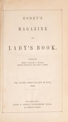 Lot #383 Edgar Allan Poe: First/Early Appearances of 'A Tale of the Ragged Mountains,' 'The Oblong Box,' and 'Thou Art the Man' Book - Image 2