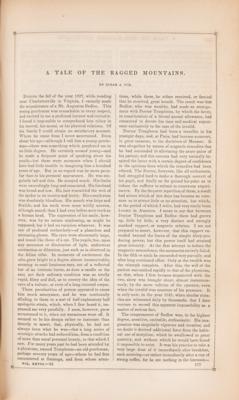 Lot #383 Edgar Allan Poe: First/Early Appearances of 'A Tale of the Ragged Mountains,' 'The Oblong Box,' and 'Thou Art the Man' Book - Image 3