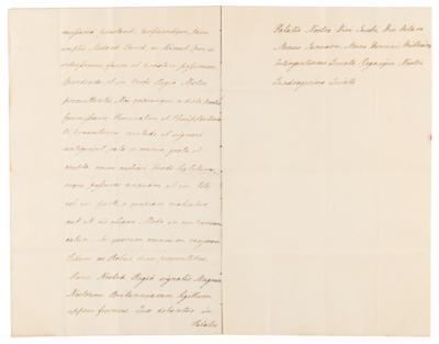 Lot #196 King George III Document Signed on a Treaty with the Russian Emperor - Image 4