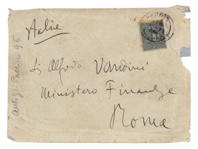 Lot #406 Giacomo Puccini Autograph Letter Signed on Madame Butterfly: 