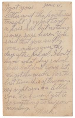 Lot #277 End of WWI: Pershing's General Orders, Third Army Motorcycle License, and Ephemera Group Lot - Image 5