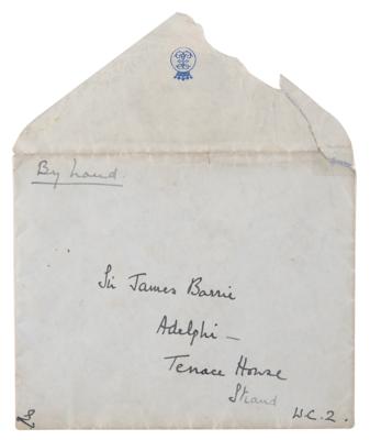 Lot #122 Queen Elizabeth II and Elizabeth, Queen Mother: Before Buckingham Palace, the soon-to-be Queen Mother sends a 