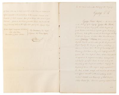 Lot #198 King George IV Appoints His Ambassador to China - Image 3