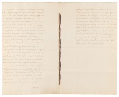 Lot #198 King George IV Appoints His Ambassador to China - Image 4