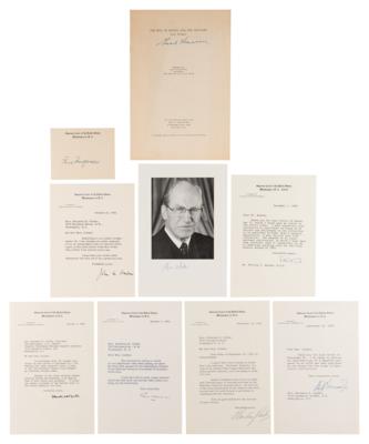 Lot #232 Supreme Court (9) Autographs