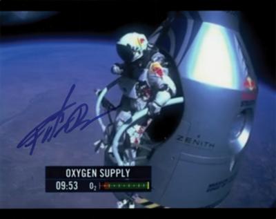 Lot #284 Felix Baumgartner Signed Photograph