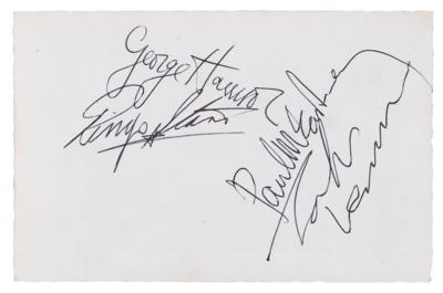 Lot #418 Beatles Signed Promotional Photograph -obtained at King George?s Hall in Blackburn, Lancashire, on June 9, 1963 - Image 2