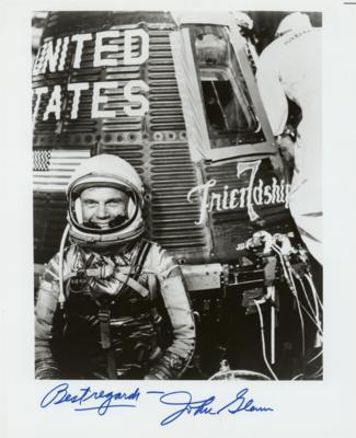 Lot #298 John Glenn Signed Photograph