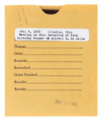 Lot #67 John F. Kennedy Photograph and Itinerary Collection from the Estate of Dave Powers - Image 6