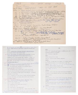 Lot #67 John F. Kennedy Photograph and Itinerary Collection from the Estate of Dave Powers - Image 7