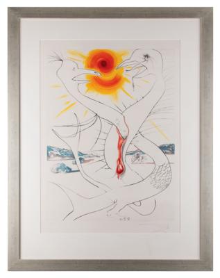 Lot #316 Salvador Dali Signed Lithograph - Image 2