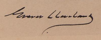 Lot #42 Grover Cleveland Signed Photograph - Image 2