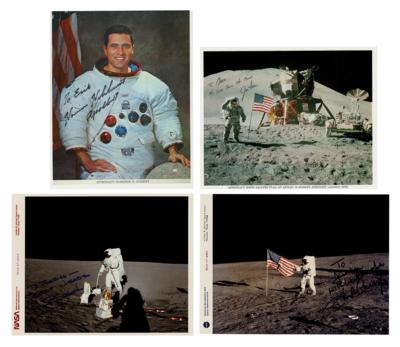 Lot #302 Moonwalkers (4) Signed Photographs -