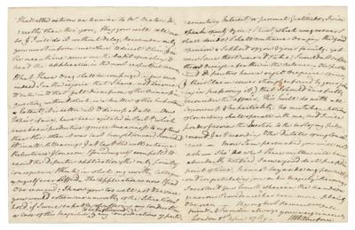 Lot #114 William Wilberforce Autograph Letter Signed - Image 2