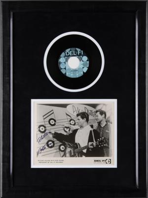Lot #430 Ritchie Valens Signed 45 RPM Record for 'Donna / La Bamba' - Image 4
