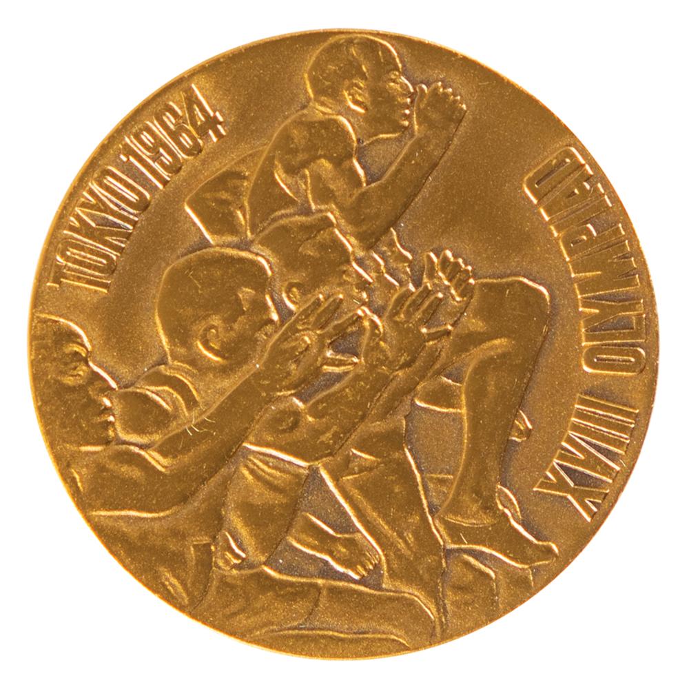 Tokyo 1964 Summer Olympics Copper Commemorative Medal - From the