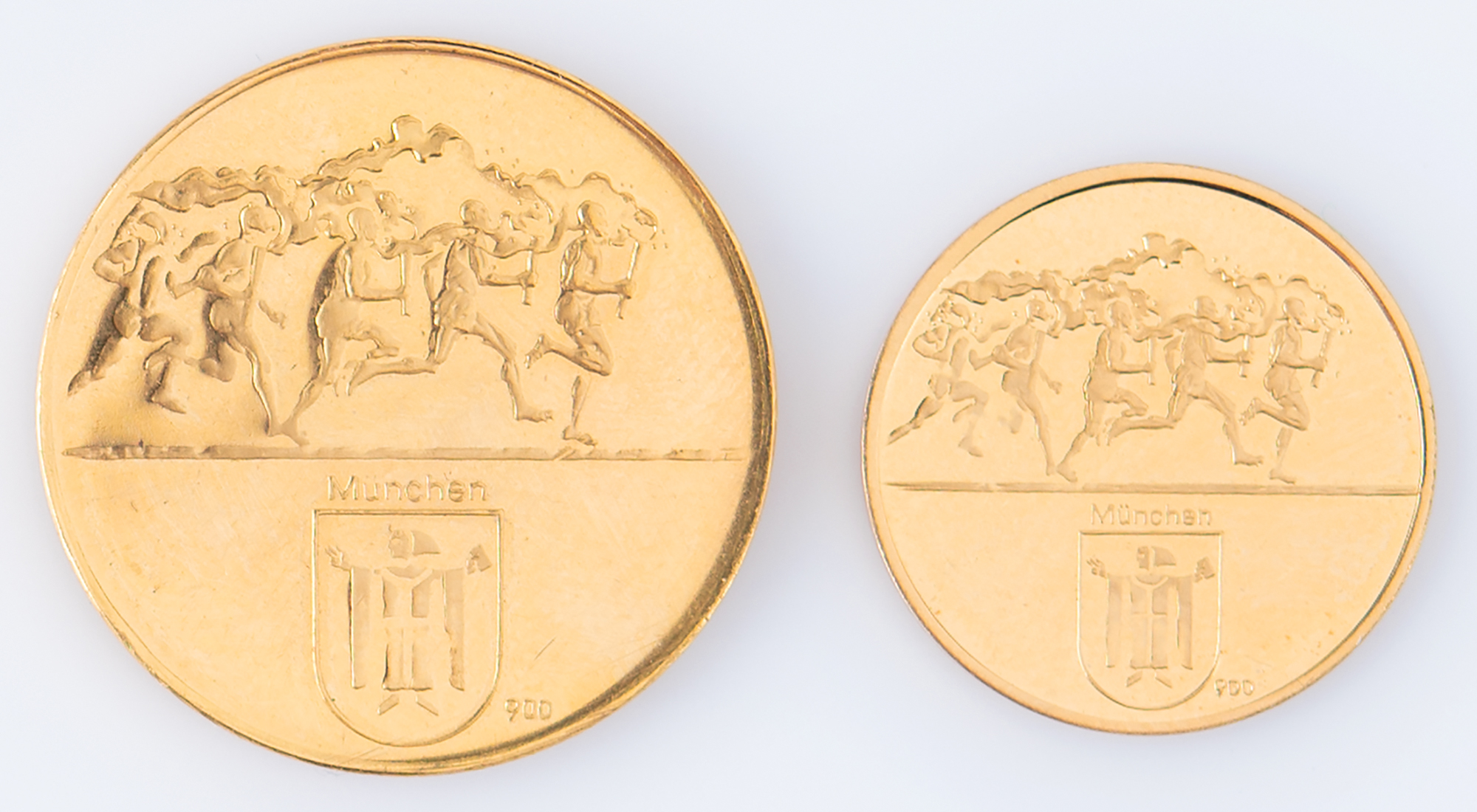 1972 Munich Olympics 五輪 公式記念メダル 10K 17.4 1972 Munich Olympics 五輪 公式記念メダル 10K 17.4 1972