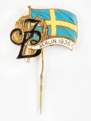 Lot #3275 Berlin 1936 Summer Olympics Large Swedish Newspaper 