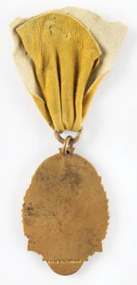 Lot #3194 Stockholm 1912 Olympics NYC Homecoming Badge - Image 2