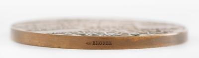 Lot #3061 Chamonix 1924 Winter Olympics Bronze Winner's Medal - Image 3