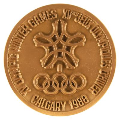 Lot #3152 Calgary 1988 Winter Olympics Collection of (24) Participation and Commemorative Medals - Image 6