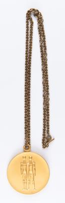 Lot #3088 Munich 1972 Summer Olympics Gold Winner's Medal for Basketball - Image 2