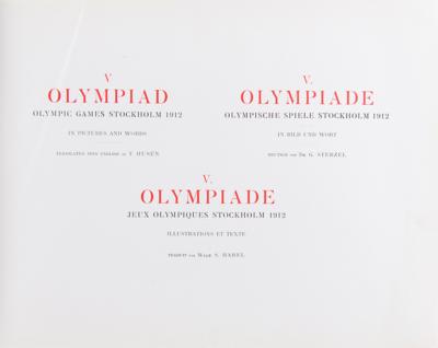 Lot #3303 Stockholm 1912 Olympics Illustrated Report - Image 2