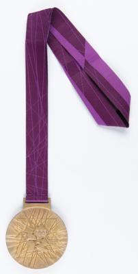 Lot #3109 London 2012 Summer Olympics Gold Winner's Medal Awarded to Cuban Boxer Roniel Iglesias - Image 2