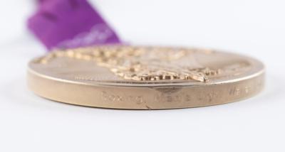 Lot #3109 London 2012 Summer Olympics Gold Winner's Medal Awarded to Cuban Boxer Roniel Iglesias - Image 6