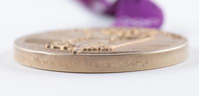 Lot #3109 London 2012 Summer Olympics Gold Winner's Medal Awarded to Cuban Boxer Roniel Iglesias - Image 7