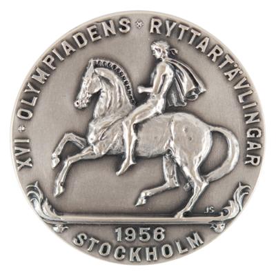 Lot #3080 Stockholm 1956 Summer Olympics Silver Winner's Medal ?one of 12 struck - Image 2