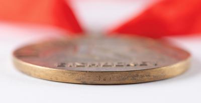 Lot #3082 Innsbruck 1964 Winter Olympics Gold Winner's Medal for Ice Hockey - Image 5