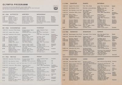 Lot #3321 Innsbruck 1964 Winter Olympics (11) Daily Programs - Image 3