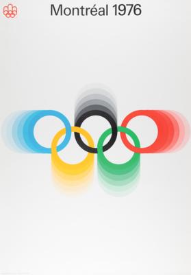 Lot #3289 Montreal 1976 Summer Olympics Poster