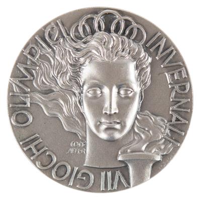 Lot #3134 Cortina 1956 Winter Olympics Silver