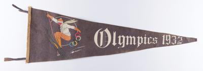 Lot #3415 Lake Placid 1932 Winter Olympics