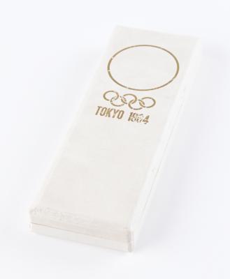 Lot #3083 Tokyo 1964 Summer Olympics Gold Winner's Medal and Competitor's Badge for Football - Image 10
