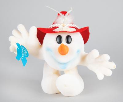 Lot #3387 Innsbruck 1976 Winter Olympics Mascot: Schneemann the Snowman - Image 1