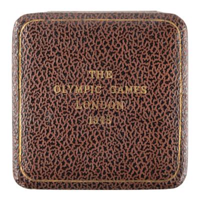 Lot #3072 London 1948 Summer Olympics Bronze Winner's Medal - Image 4