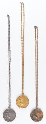 Lot #3000 Steve Genter's Collection of Munich 1972 Summer Olympics Gold, Silver, and Bronze Winner's Medals - Image 2