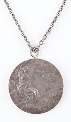 Lot #3000 Steve Genter's Collection of Munich 1972 Summer Olympics Gold, Silver, and Bronze Winner's Medals - Image 9