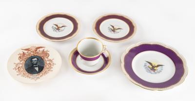 Lot #93 Abraham Lincoln Replica White House China Lot - Image 1