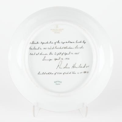 Lot #93 Abraham Lincoln Replica White House China Lot - Image 9