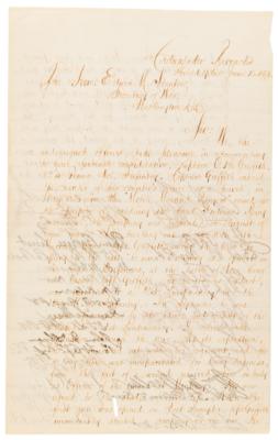 Lot #14 Abraham Lincoln Autograph Endorsement Signed as President Promoting a Wounded Captain - Image 5